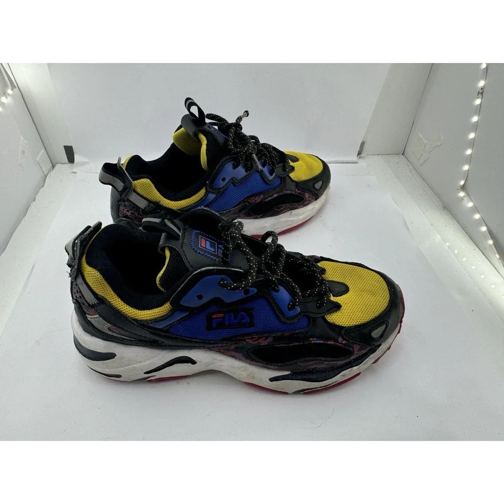 Fila Ray Tracer Sample Shoes Sz 5.5 Multicolor Y2K 90s‎ Chunky Dad Sneakers